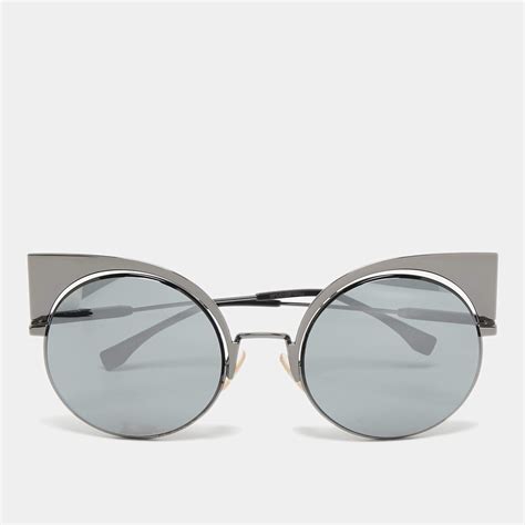 fendi ff 0177/s|FENDI Eyeshine Sunglasses FF 0177/S Black .